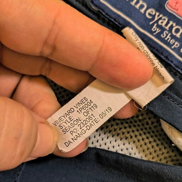 Vineyard Vines Golf Performance Slacks Men's  36 x 32 Navy - Picture 6 of 8